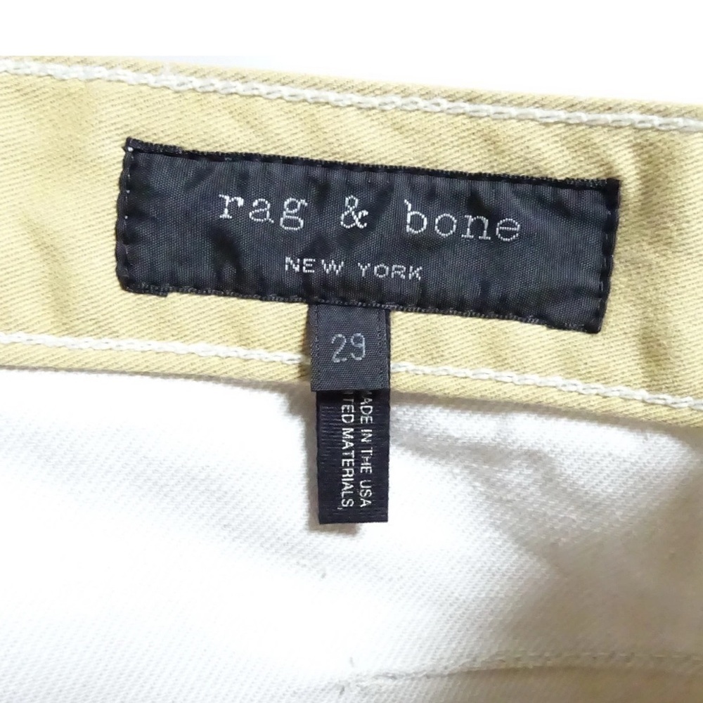 MENS Rag & Bone Stone Japanese Selvedge Engineer Cotton Denim Jeans Size 29 NWOT - Picture 6 of 8
